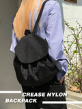 CREASE NYLON BACKPACK