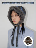 NORDIC FUR STRAP HAT