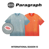 No.69 WASHED PIN STRIPE T SHIRT