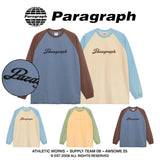 No.006 STITCH LOGO RAGLAN L/S