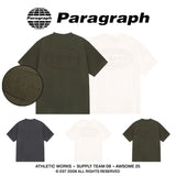 No.011 DESTROYED PATCH LOGO T SHIRT