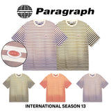 No.72 WASHED STRIPE T SHIRT