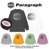 No.001 GRADIENT CIRCLE LOGO L/S