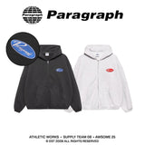 No.031 SCRIPT LOGO PATCH ZIP HOODIE