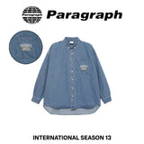 No.35 PARAGRAPH OVERSIZED DENIM SHIRT