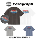 No.74 DAMAGED ELLIPSE LOGO T SHIRT