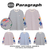 No.028 CROSS PATCH STRIPE LS