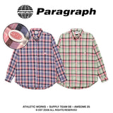 No.041 PARAGRAPH TARTAN CHECK SHIRT