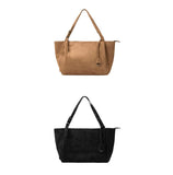 Eve Suede Shoulder Bag