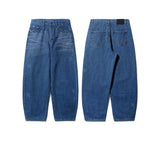 Press Washed Denim Pants