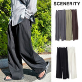 By Linen Two-Tuck Pants