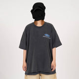 Motor Racing Logo Pigment Short Sleeve T-Shirt