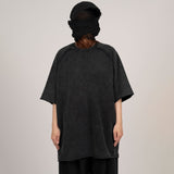 Snow Vintage Washing Short Sleeve T-Shirt