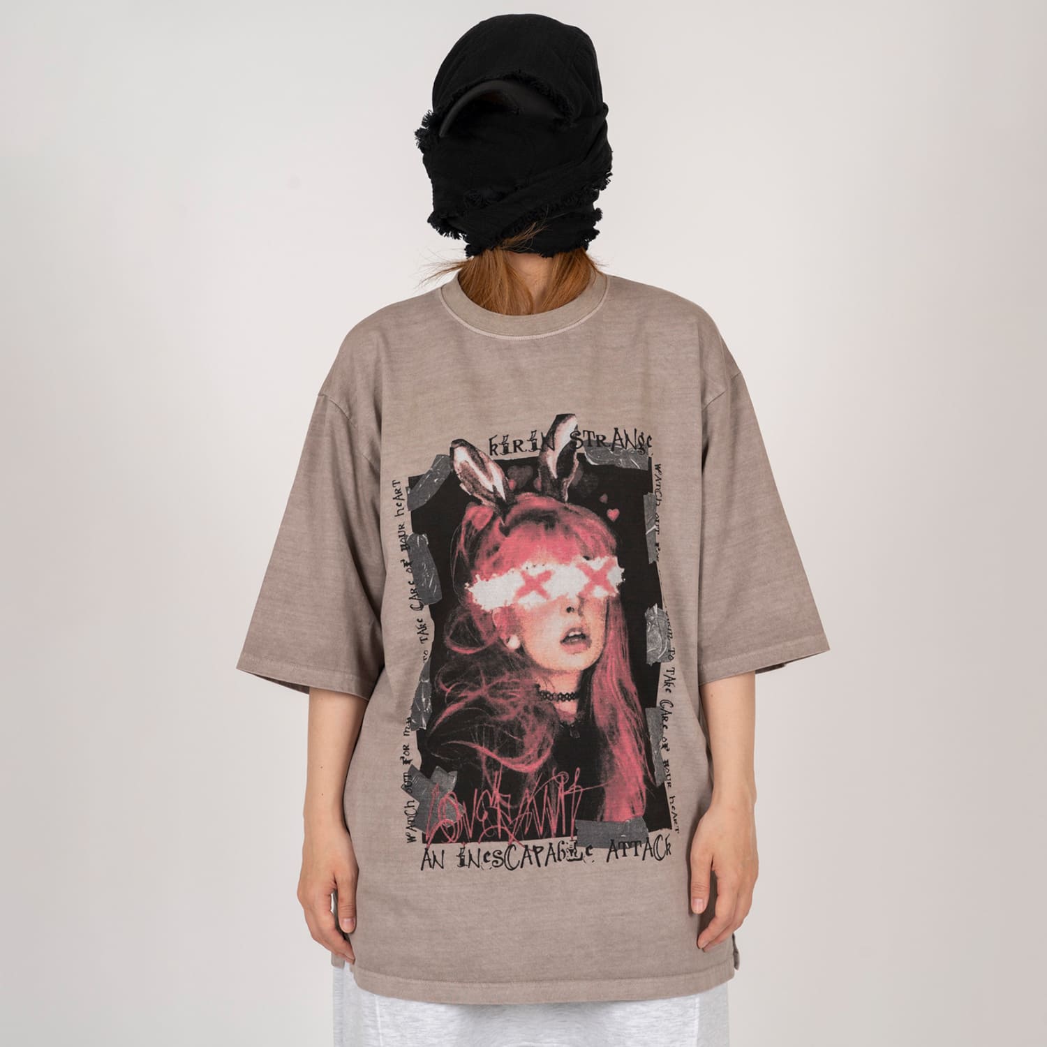 【oan】Rerins Pigment Short Sleeve T-shirt oan (オアン) - リリンスピグメント半袖Tシャツ / Rerins