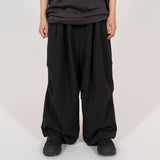 Pintuck Wide Over Slacks