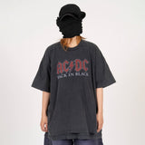 AD Red Washing Pigment Short Sleeve T-Shirt