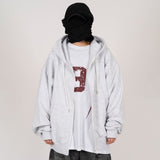 Trust Hand Painting Hood Zip Up