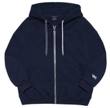Waffing hoodie zip-up