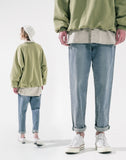 Safe denim pants