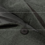 Foal dart wool maxi coat