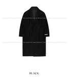 Foal dart wool maxi coat