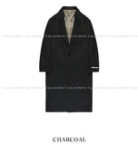 Ray stripe maxi coat