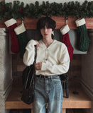 Saint Angora V cardigan
