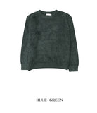 Raw angora knit