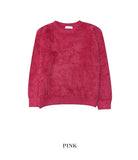 Raw angora knit