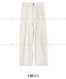 Edam corduroy pintuck balloon pants