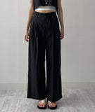 [Setup Available] Popo Nylon Strap Wide Pants