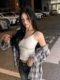 Soft lace slim top