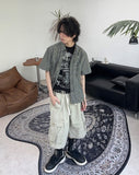 Elder Washed Cargo Bermuda Pants