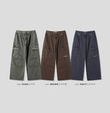 Raw Denim Keyring Loop Cargo Pants