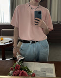 [1+1] Ice River Wrinkle Short Sleeve Tee