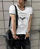 Vintage Eagle Crop Muscle Tee