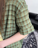 Kate Roll-Up Check Shirt