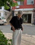 [1+1] Ice River Wrinkle Short Sleeve Tee