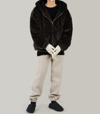 Hood Fleece Zip-up