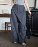 Ader pintuck wide slacks