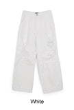 Fed Damage Layered Cotton Pants