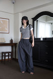 Ader pintuck wide slacks