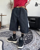 Rocky Spider Bermuda Denim Pants