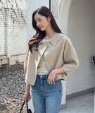 Lindre Collar Crop Jacket