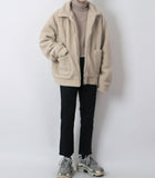 High-neck double jacket