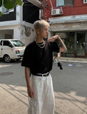 [1+1] Ice River Wrinkle Short Sleeve Tee