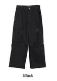 Fed Damage Layered Cotton Pants