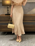 Ciendi Basic Mermaid Long Skirt