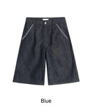 Rocky Spider Bermuda Denim Pants