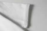 Mens Crop Silket Short Sleeve T-shirts
